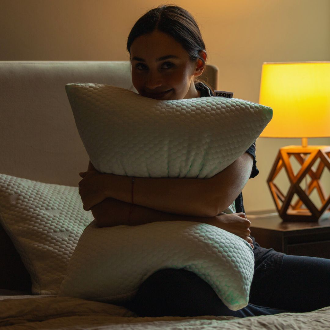 Kozi Pillow - Adjustable Memory Foam Pillow - Kuma Sleep – Sleep Kozi